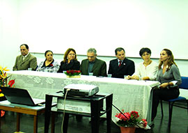 O diretor da Fouff, Cresus Gouvêa, presidiu a mesa de abertura do seminário