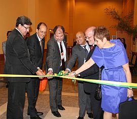 Abertura oficial da Expo Caei